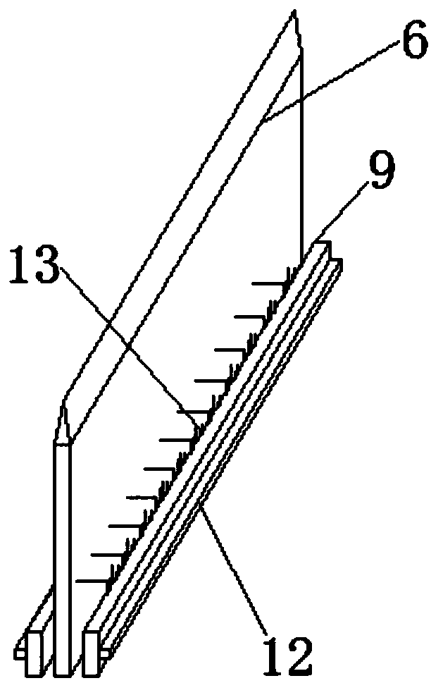 Pork slicing device and slicing process for pork slice production