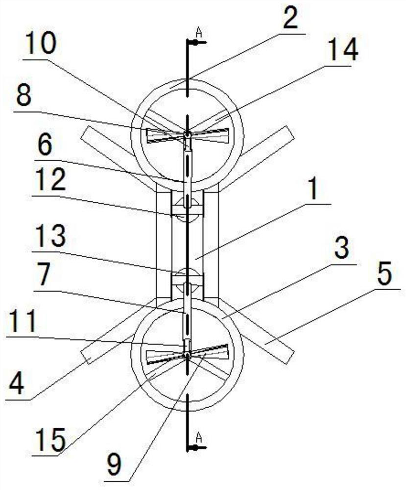 Double-wing aircraft