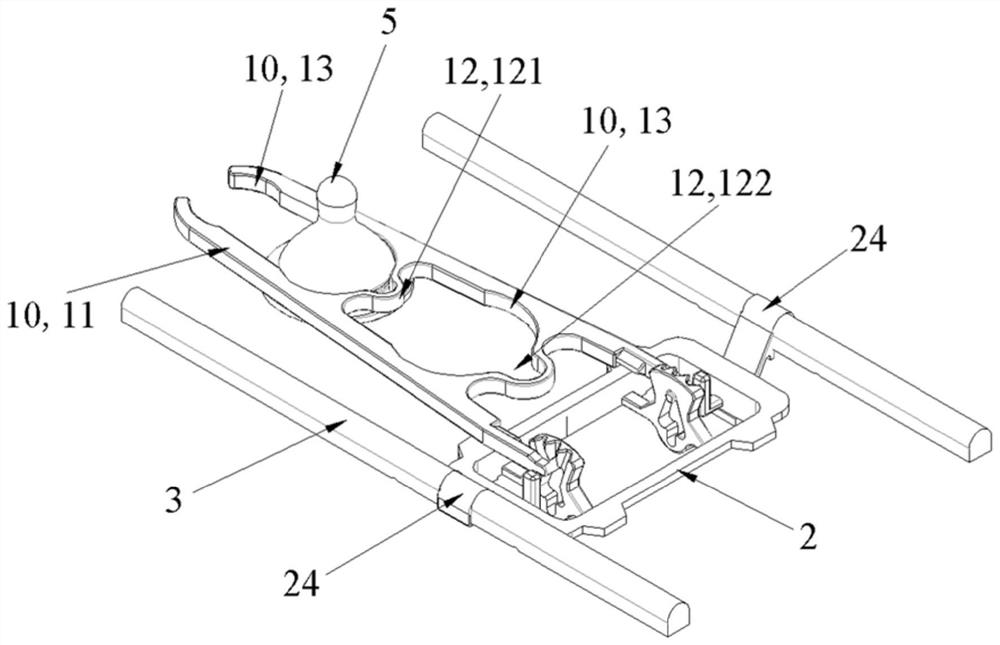 Dish-washing machine shelf and dishwasher applying same