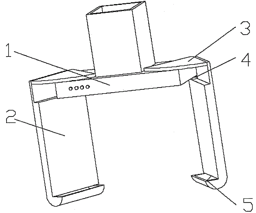 Exhaust fume collecting hood for range hood