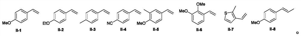 A kind of preparation method of 1,1-diaryl alkane derivative