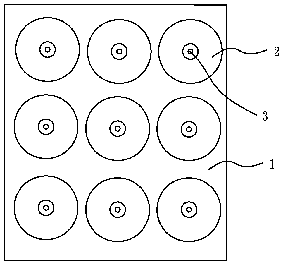 Air-through non-woven fabric and its application in diapers and diapers