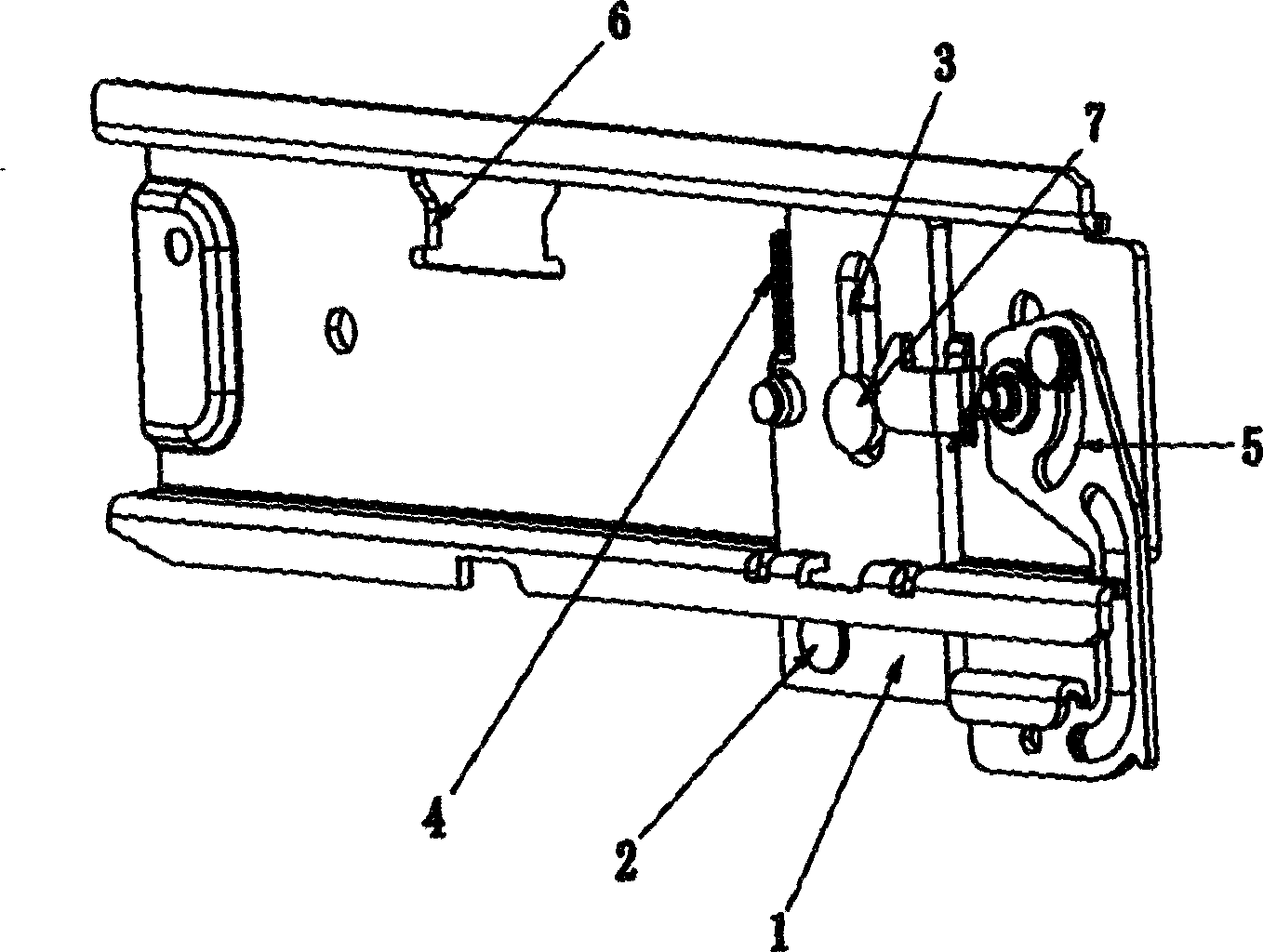 New type guide rial driving mechanism used for pull type circuit breaker