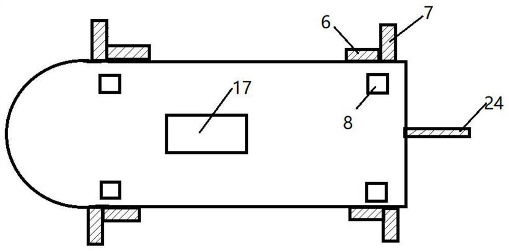 Multifunctional sea area detection robot and using method thereof