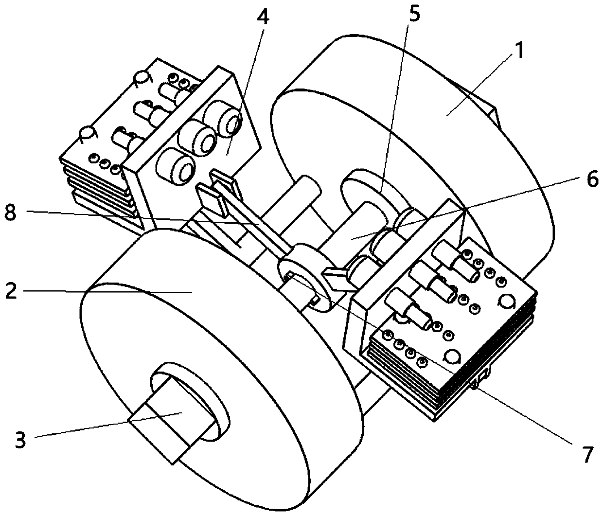 Lithium battery carrying device and using method thereof