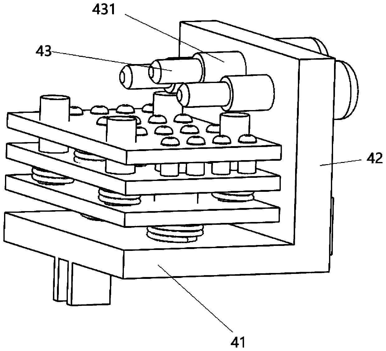 Lithium battery carrying device and using method thereof