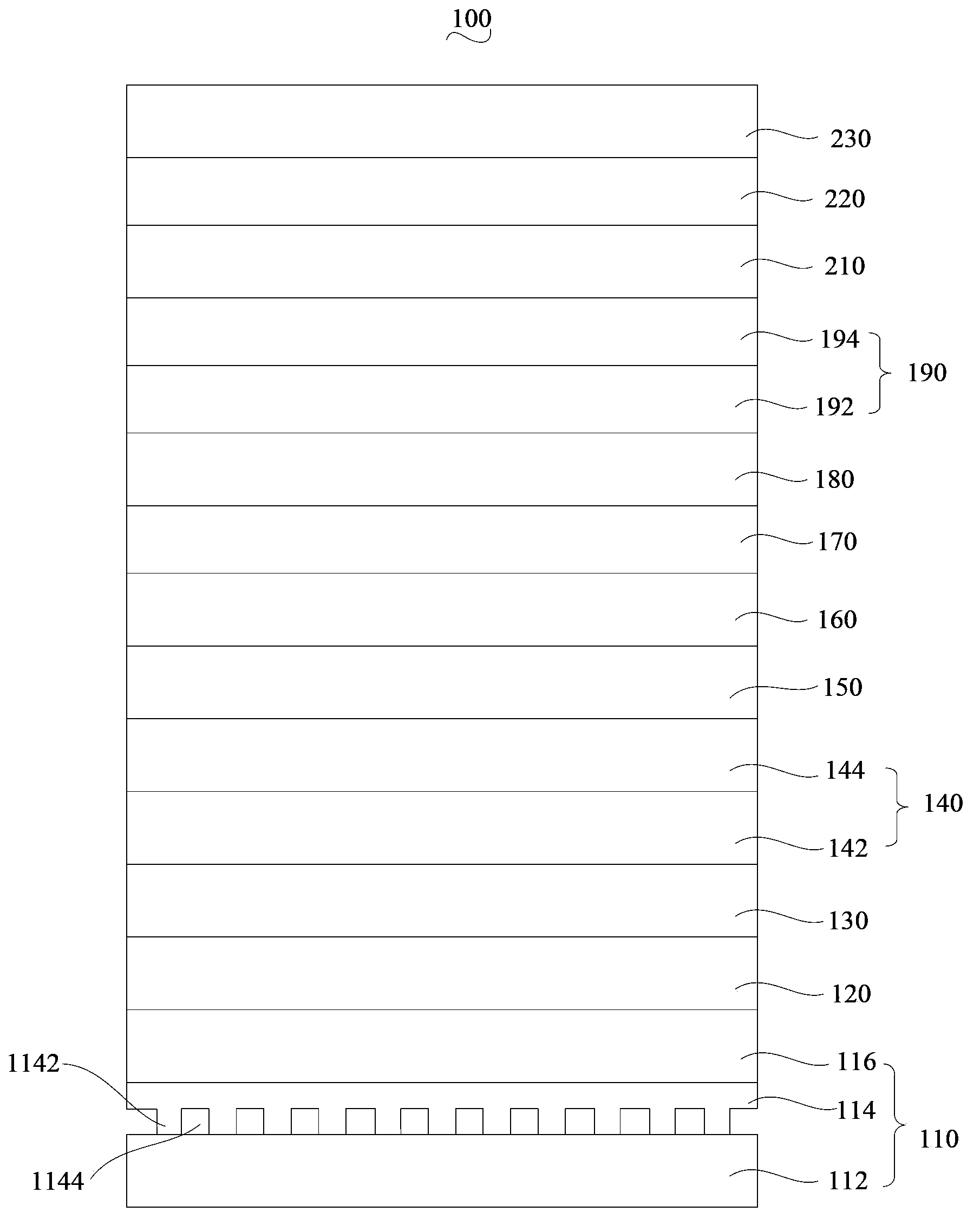 White organic light-emitting diode and manufacturing method thereof