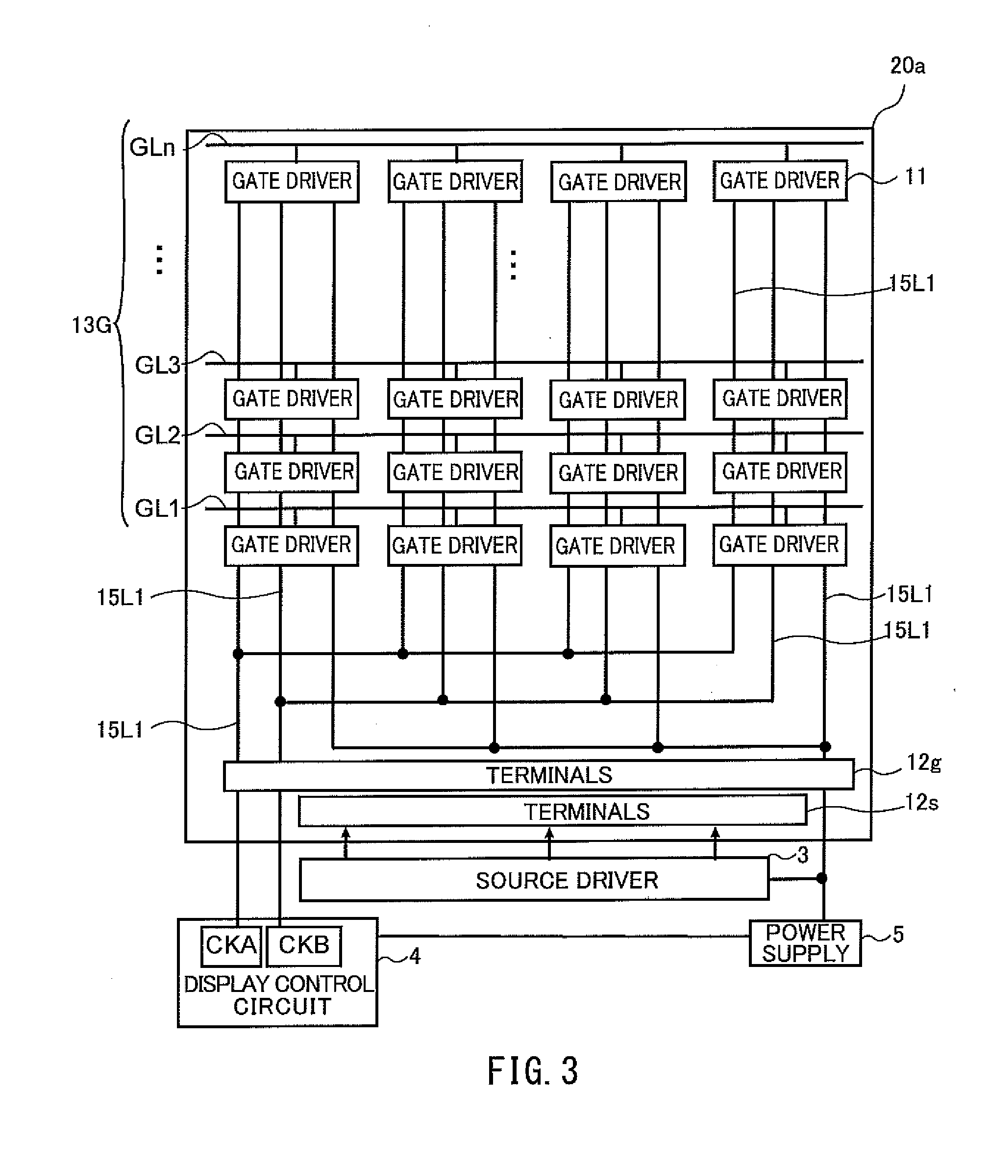 Active-matrix substrate, display panel and display device including the same