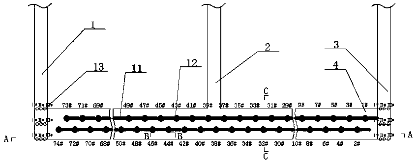 Method for preventing and controlling rock burst and gas emission of high-length short-distance drilling linkage