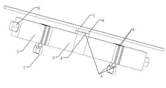 Alternating force based linear ultrasonic motor