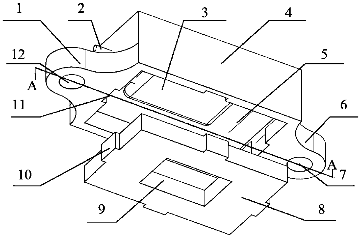 Microexplosion device for destructing electronic chips