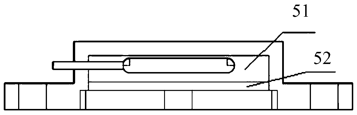 Microexplosion device for destructing electronic chips