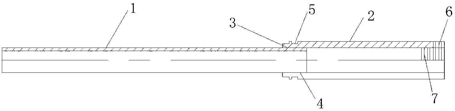 Novel overflow pipe for solar water heater