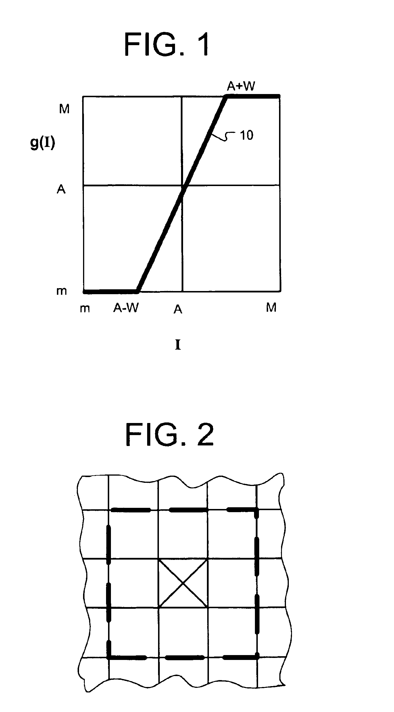 Image sharpening by variable contrast mapping