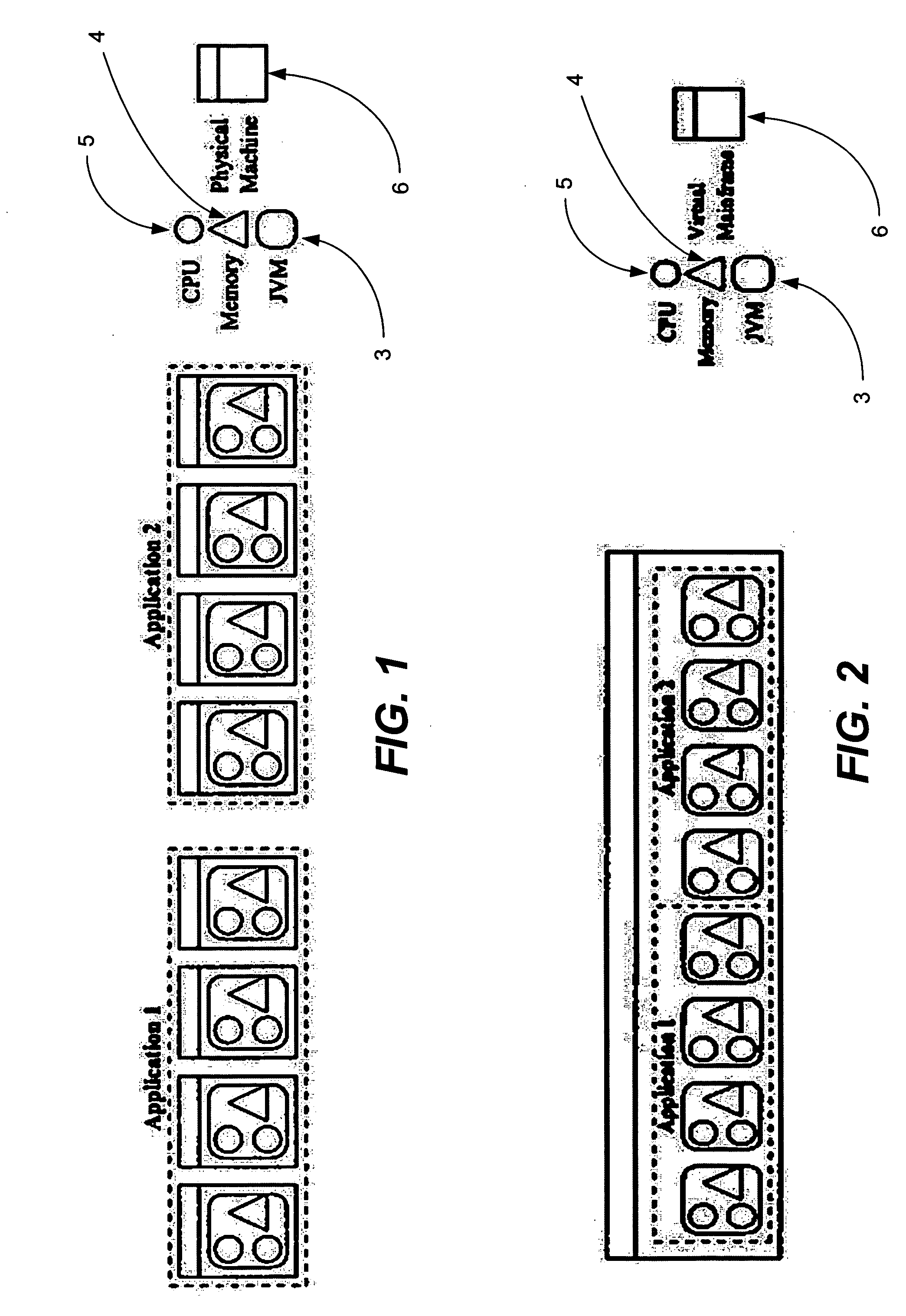 Method and apparatus for performing application virtualization