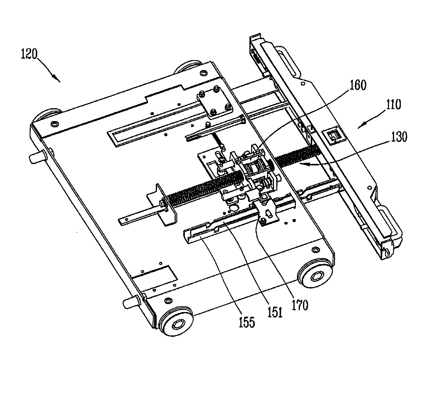 Apparatus for preventing withdrawing or inserting of carriage in circuit breaker