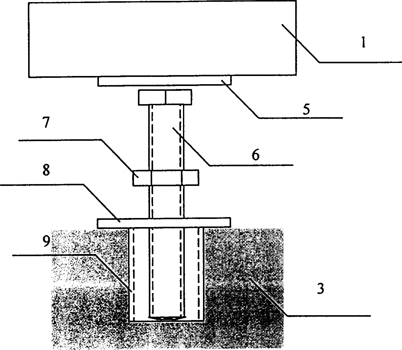 Arch-type bridge pre-tensioned construction