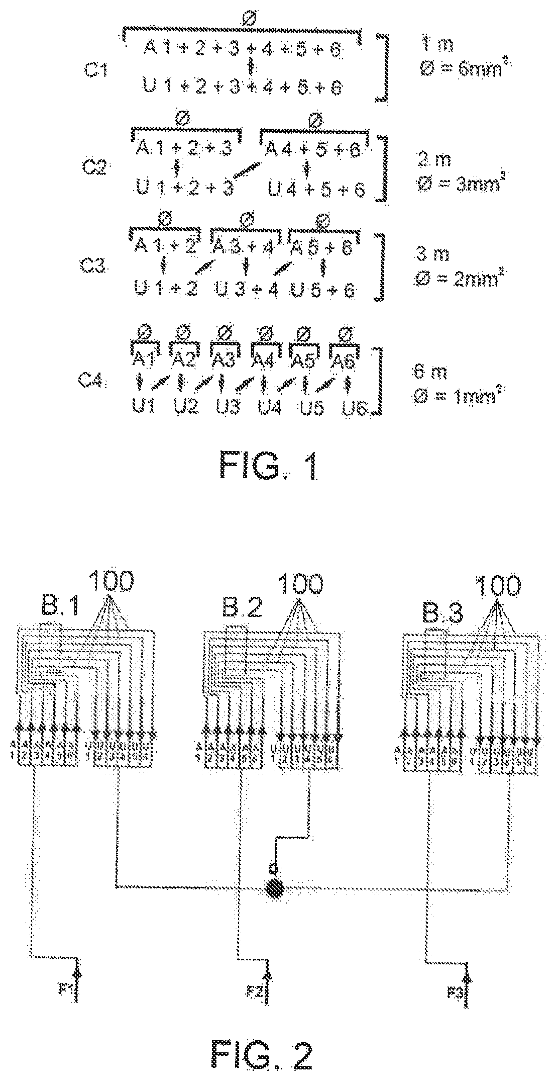 Electric motor with configurable coil