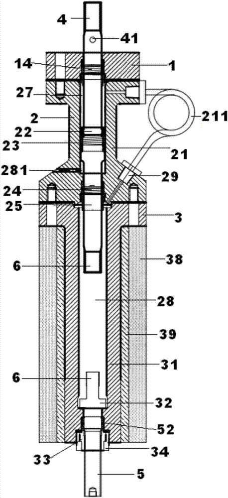 Portable high-temperature and high-pressure mechanical test device