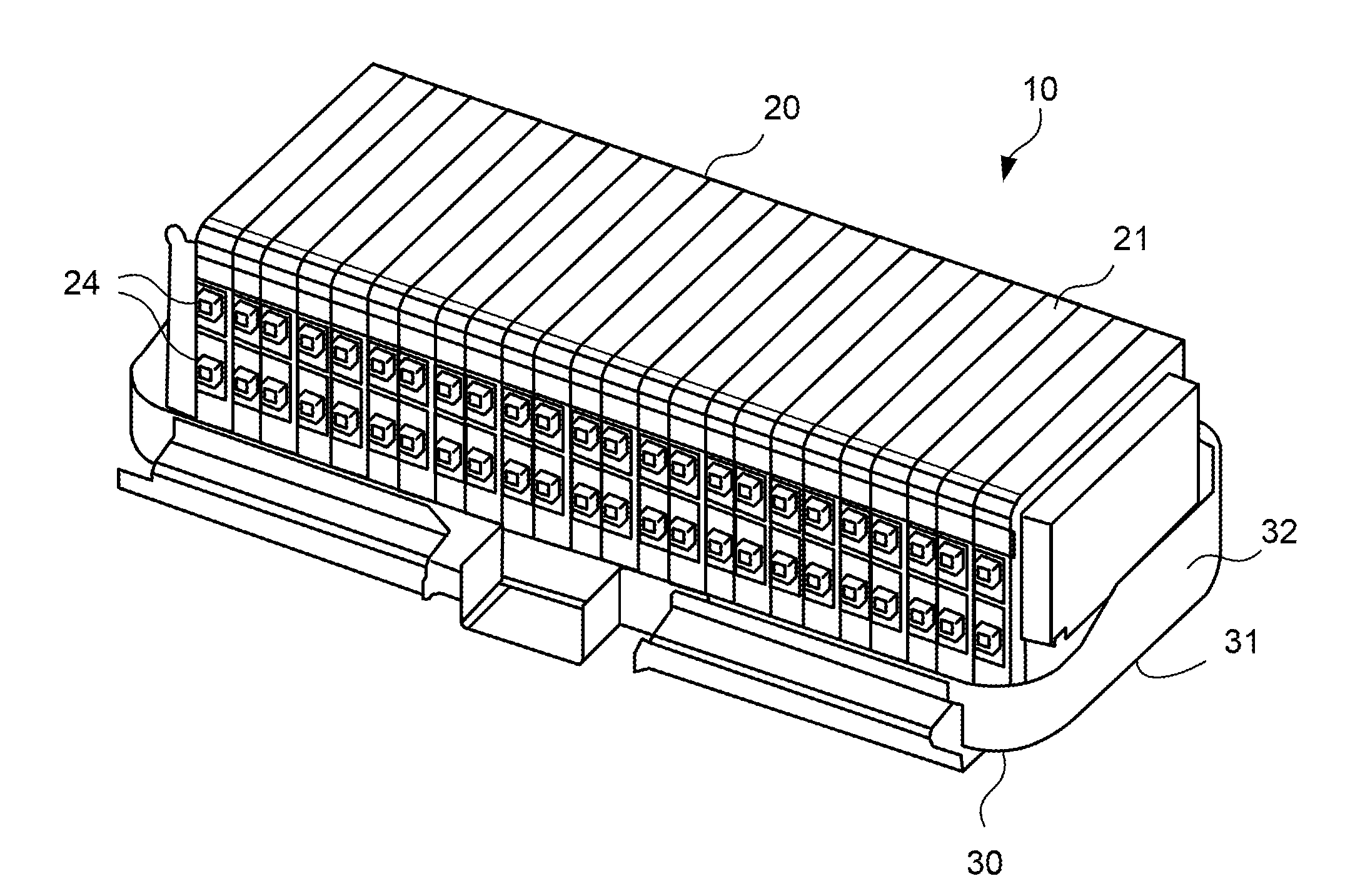 Assembled battery