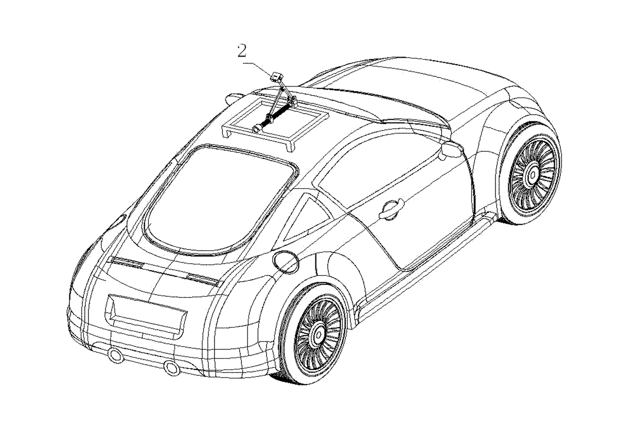 Inner rear-view mirror system for automobile with cameras