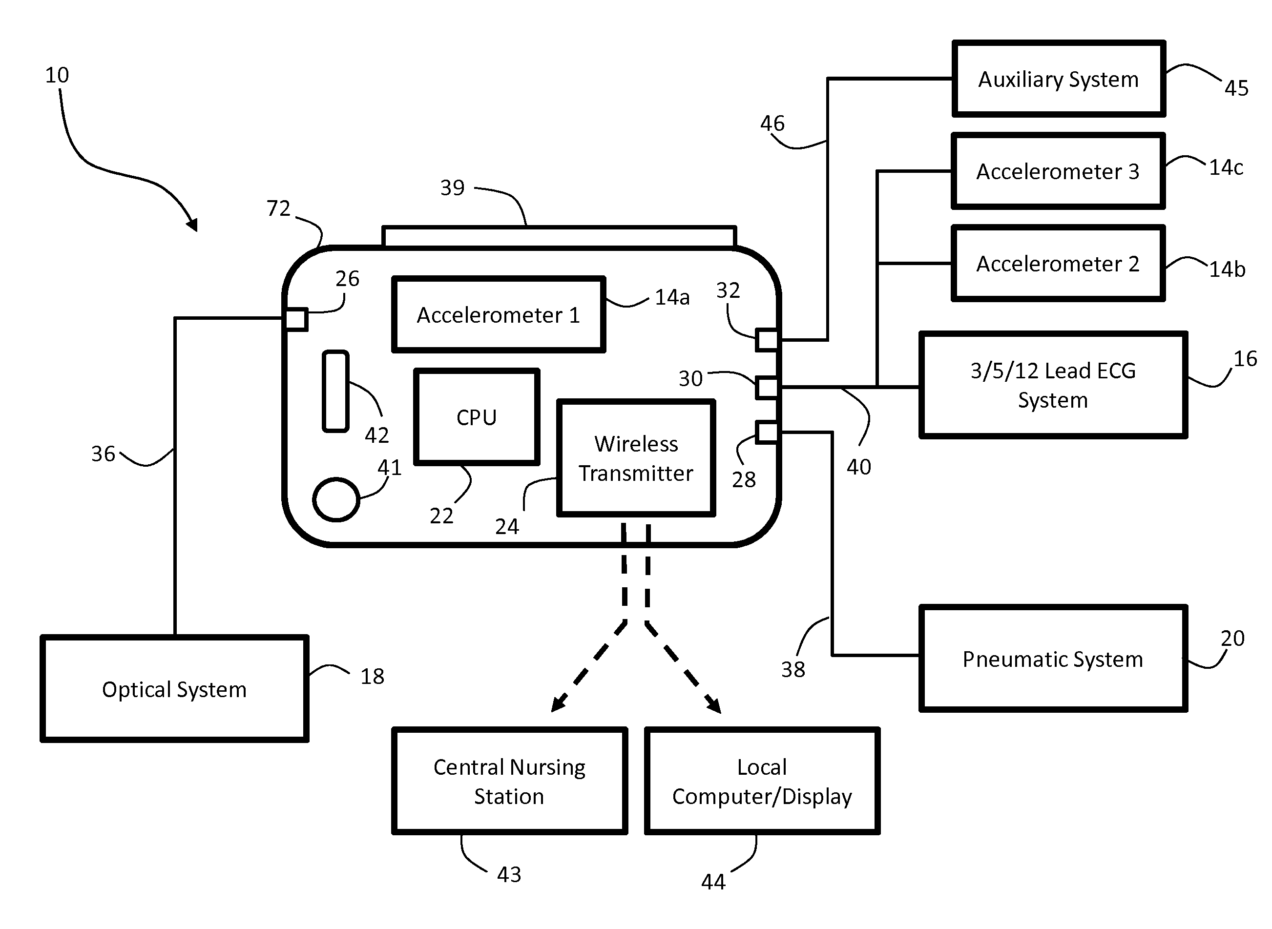 Body-worn vital sign monitor