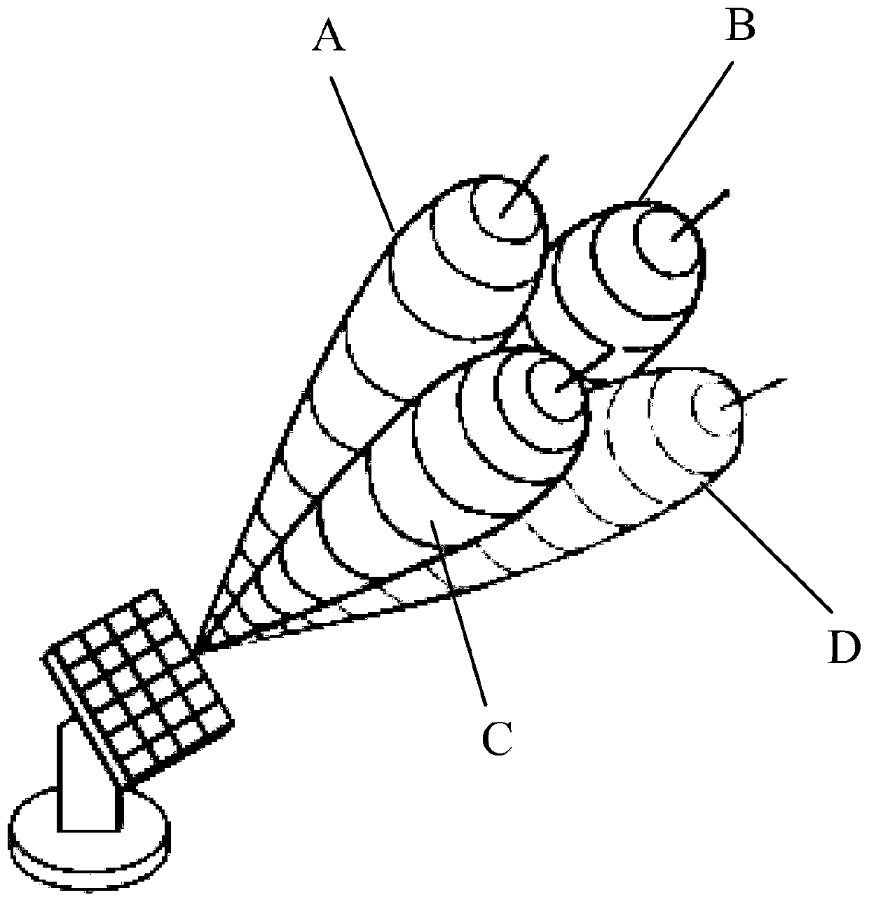 Amplitude-comparison angle measurement method capable of eliminating interchannel phase error