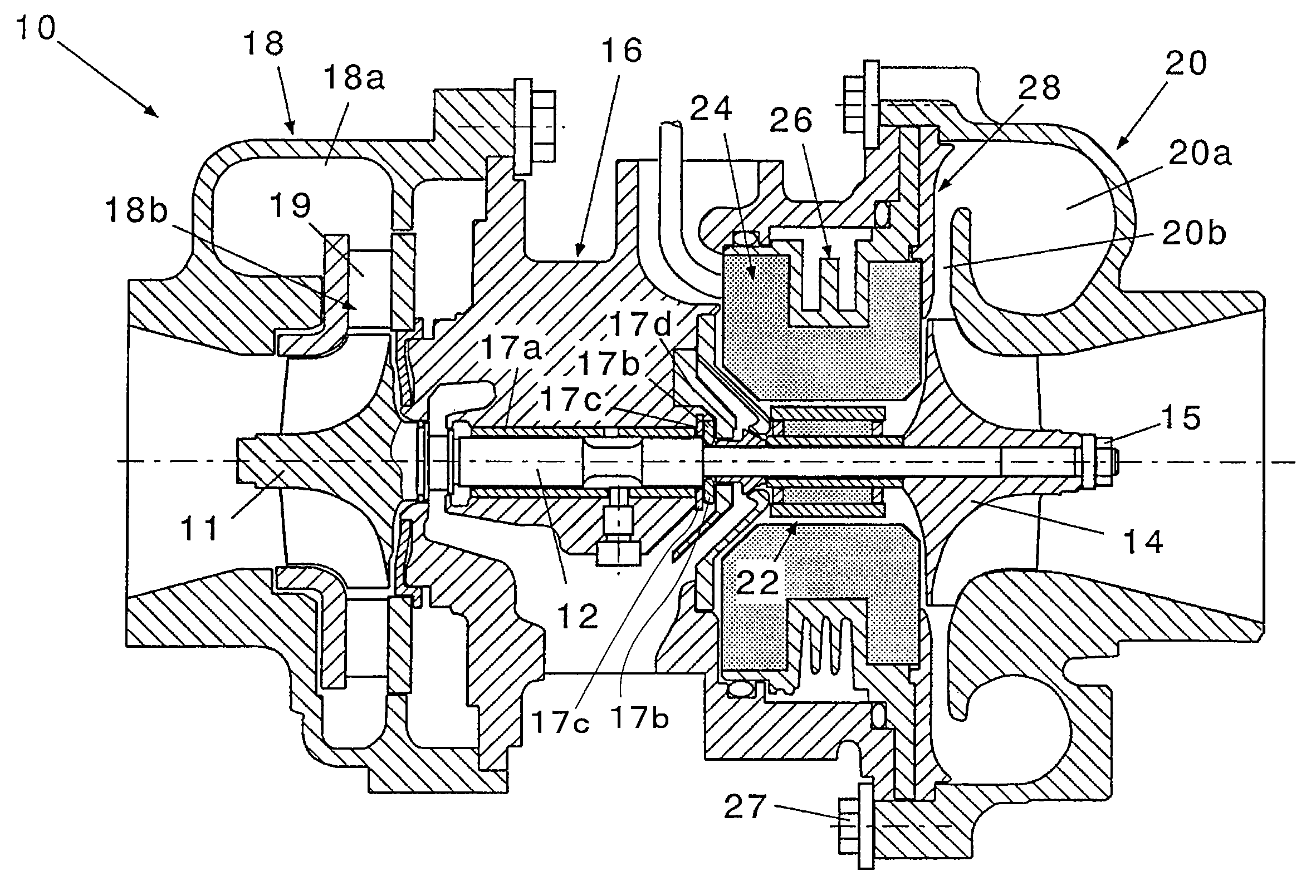 Motor-driven supercharger