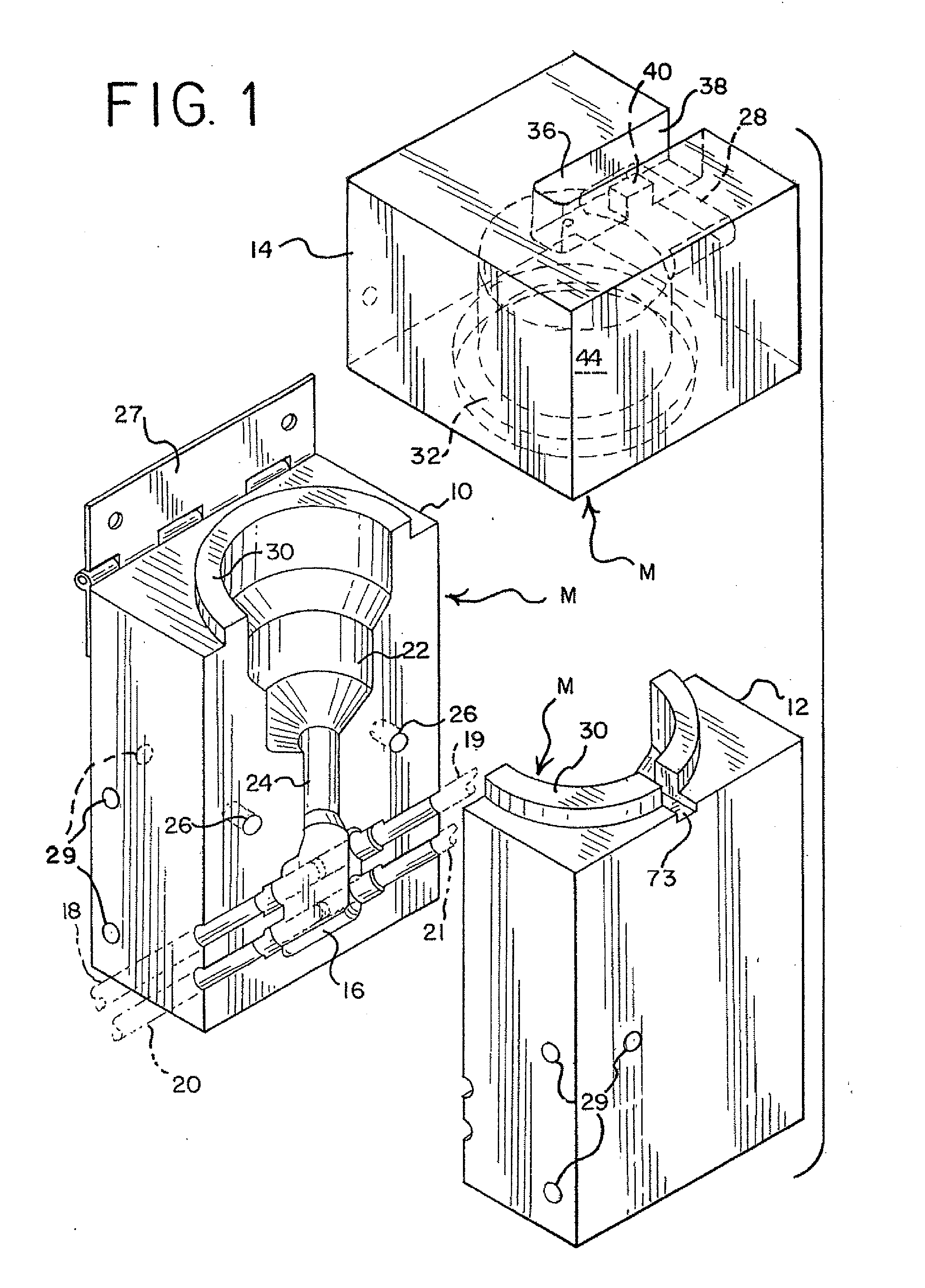 Exothermic welding assembly