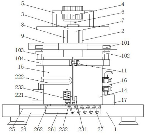 A kind of injection molding device and injection molding method for automobile lightweight anti-collision protection bar