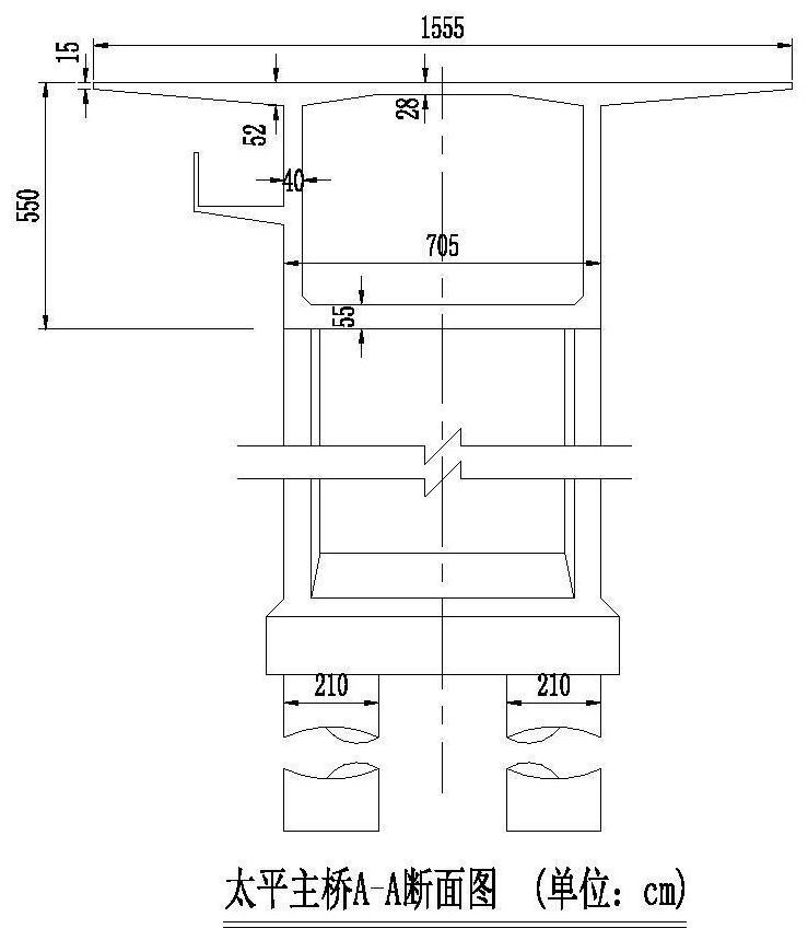 Method for quickly positioning and measuring dead load condition of in-service bridge structure