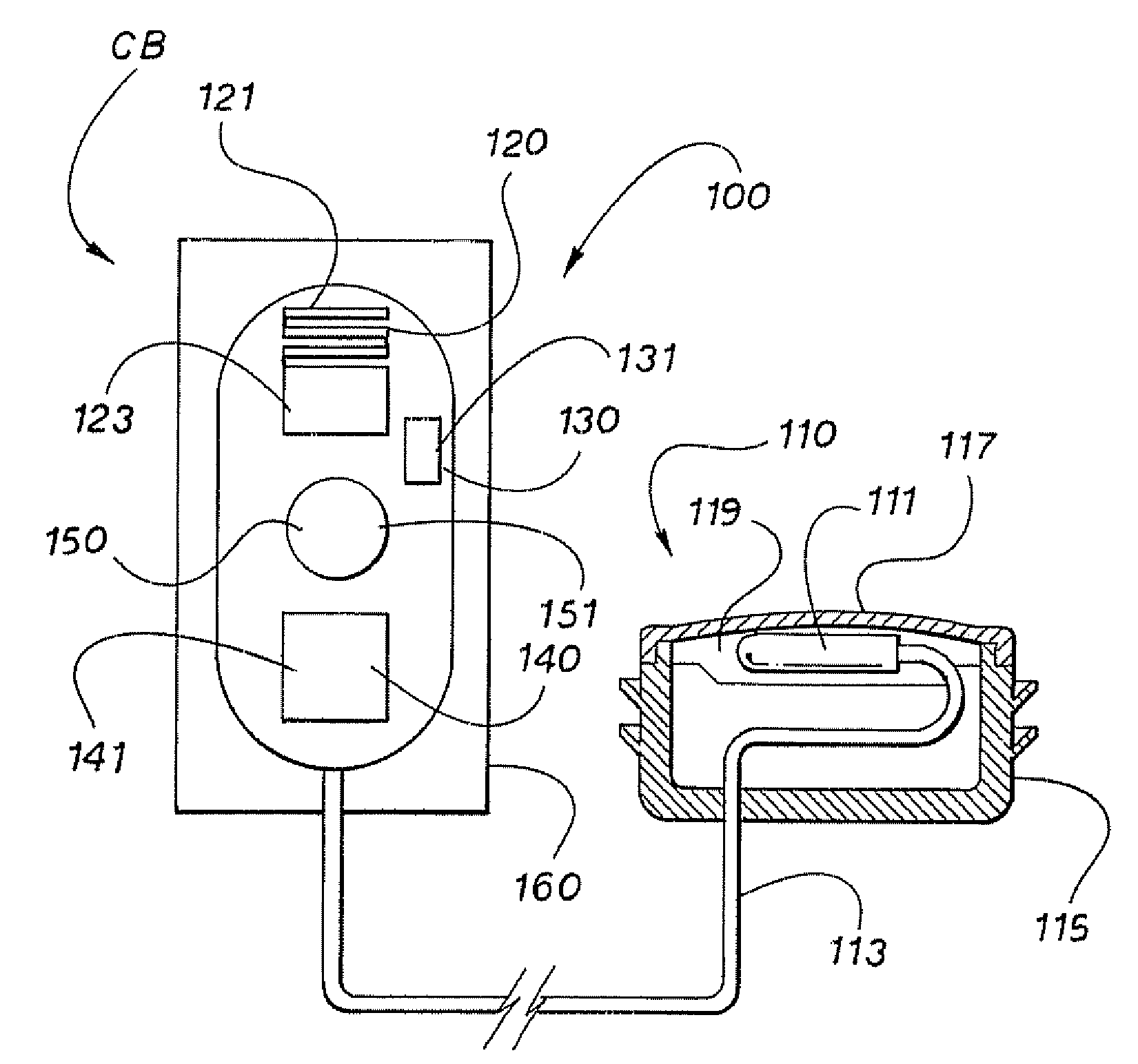 Biological parameter monitoring system and method therefor