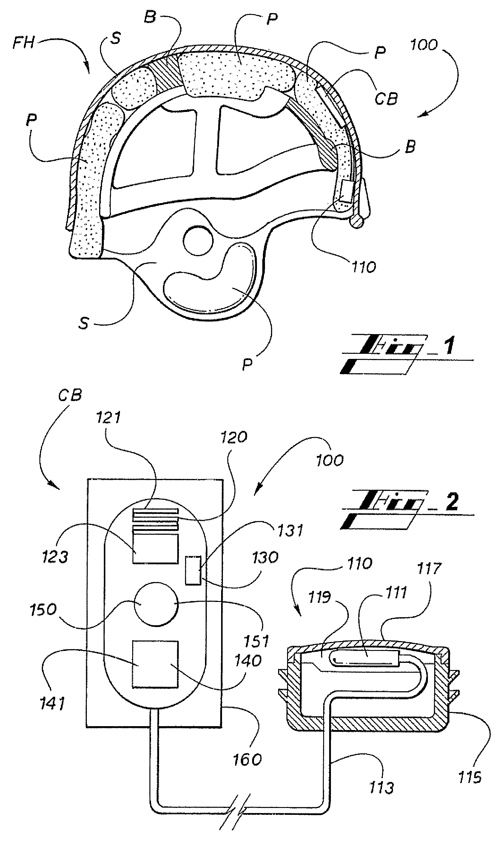 Biological parameter monitoring system and method therefor