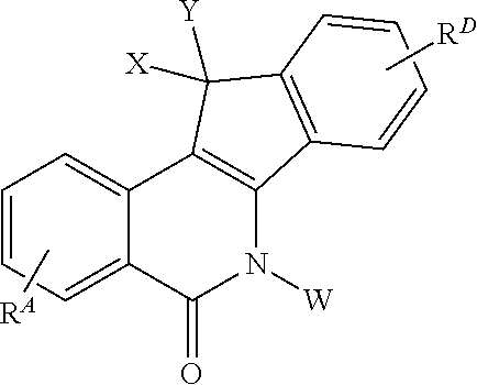 Alcohol-, diol-, and carbohydrate-substituted indenoisoquinolines as topoisomerase i inhibitors