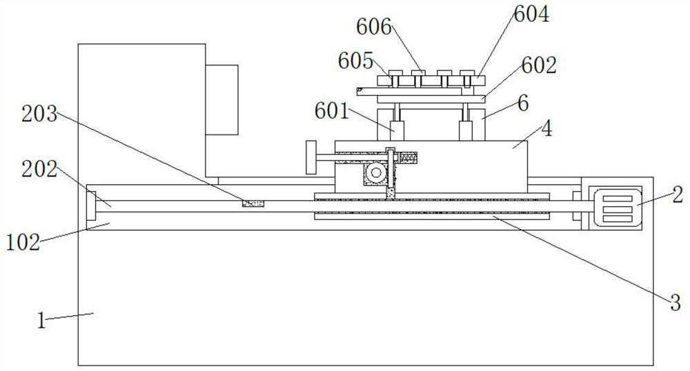 Knife collision prevention device used on knife rest of numerical control machine tool