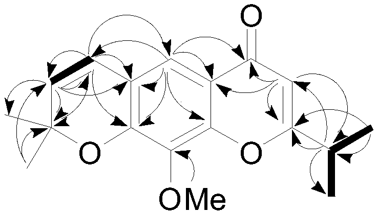 Chromone derivative, preparation method and application thereof