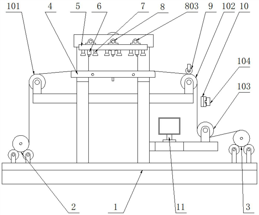 Automatic cloth surface defect detection device and cloth surface defect detection method