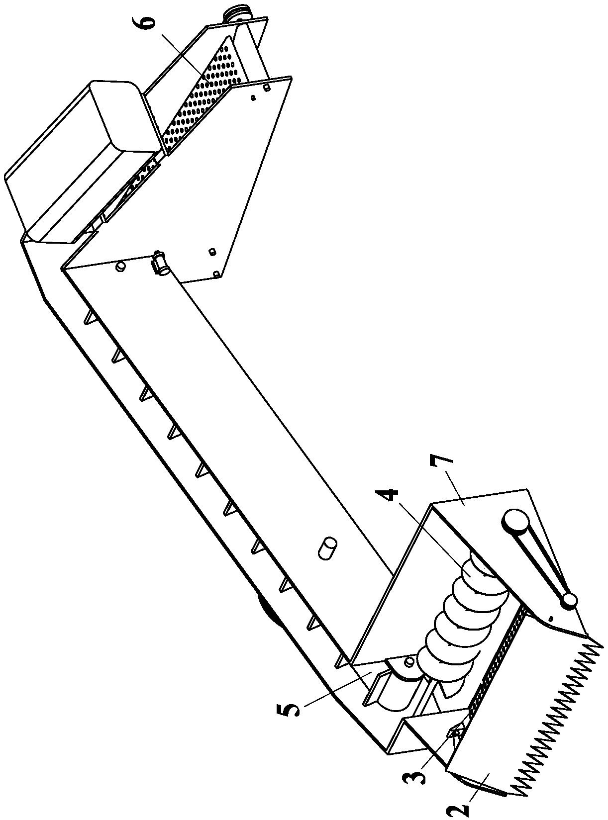 An automatic soil notoginseng harvester