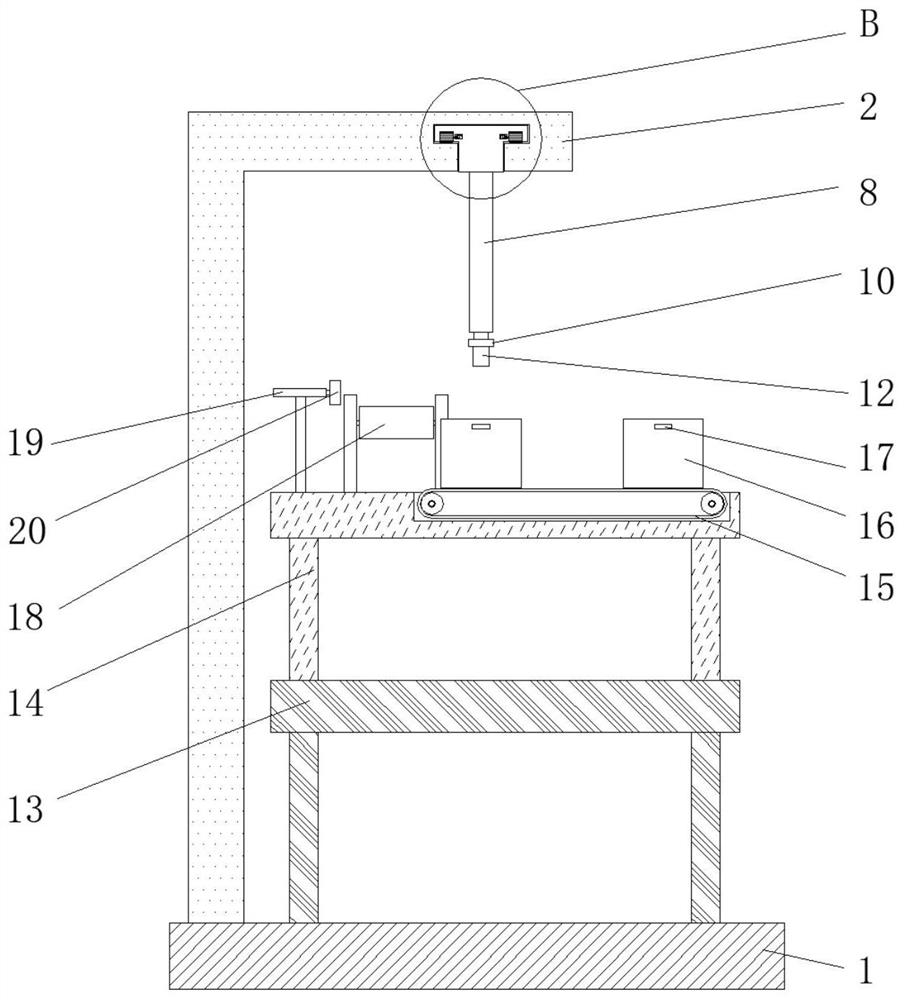 Cleaning and drying device with automatic sorting function for joint machining