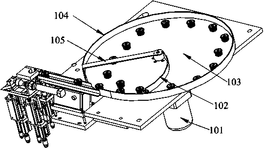 Automatic detection device for commutator