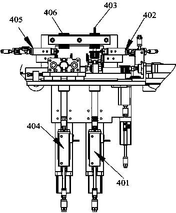 Automatic detection device for commutator