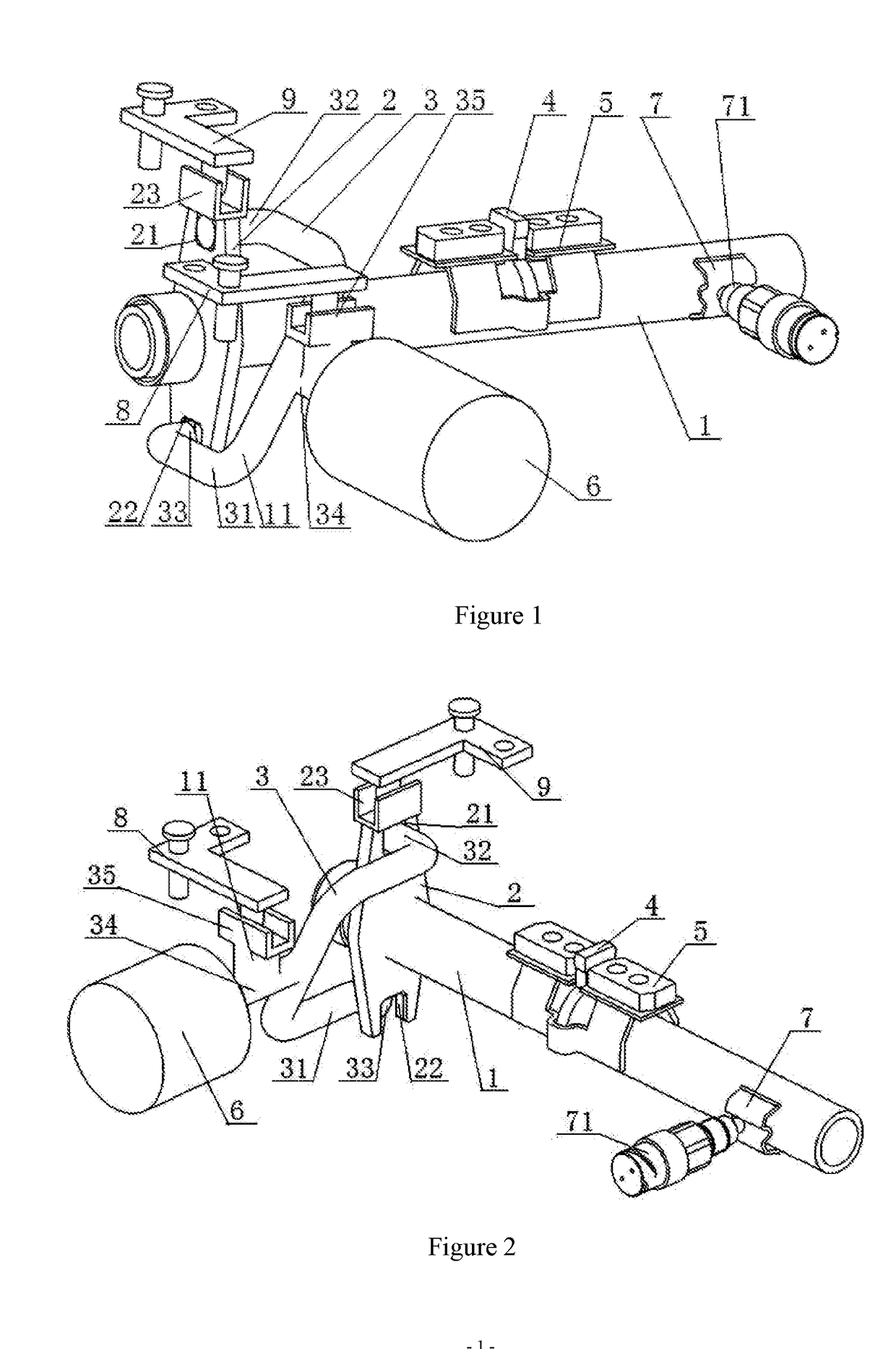 Universal operating device for overdrive gearbox and use method thereof