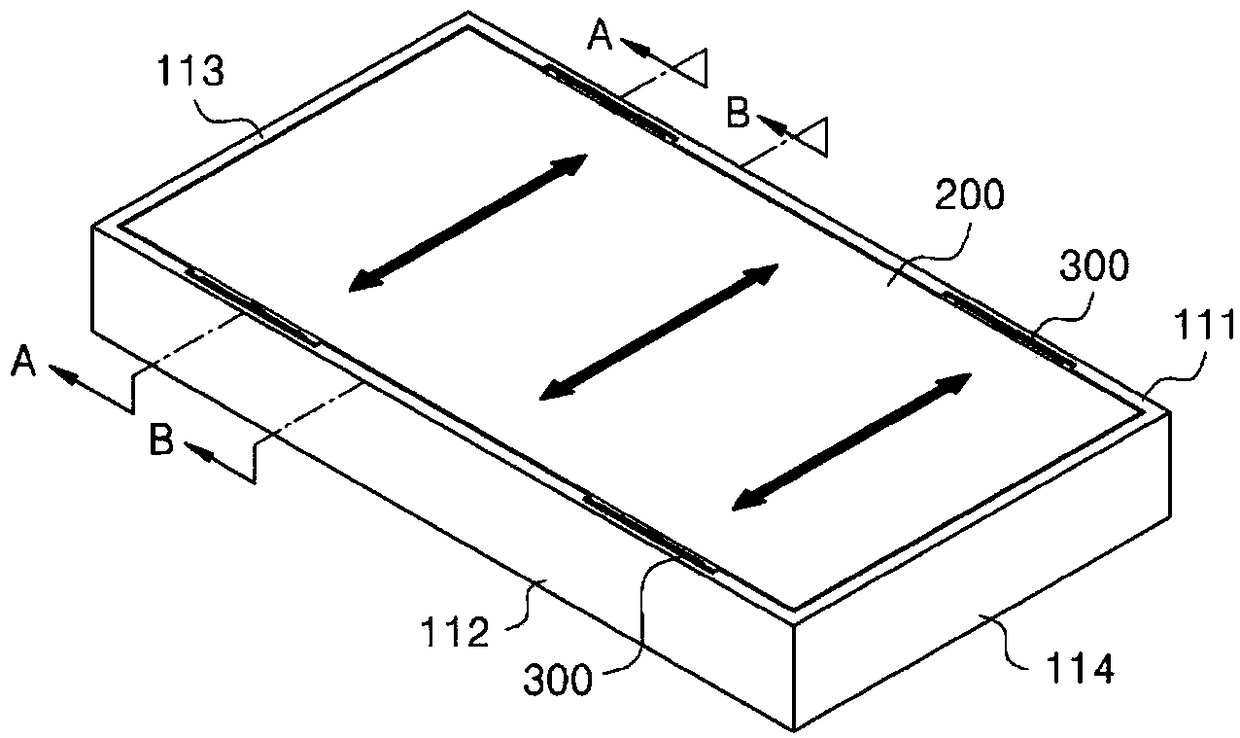 Touch screen device