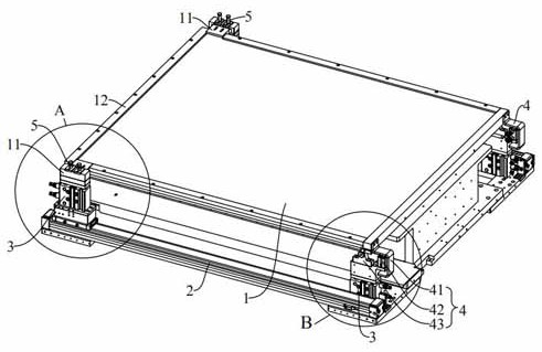 Pressing device and optical detection equipment