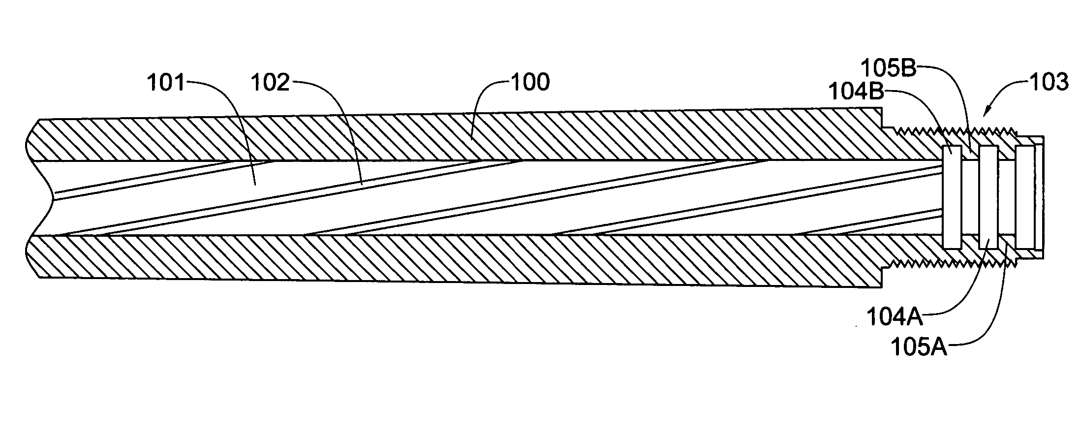 Muzzleloader having a lugged breech plug installable via axial rotation of 90 degrees or less