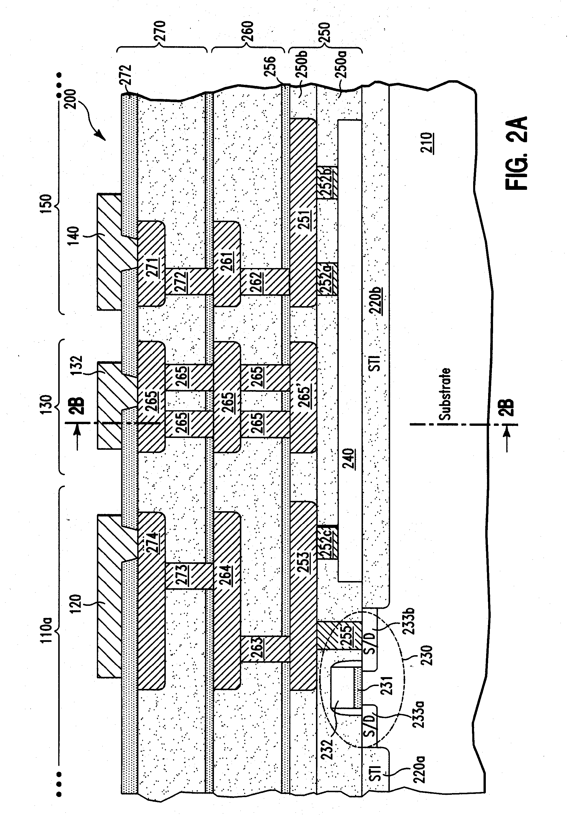 Probing pads in kerf area for wafer testing