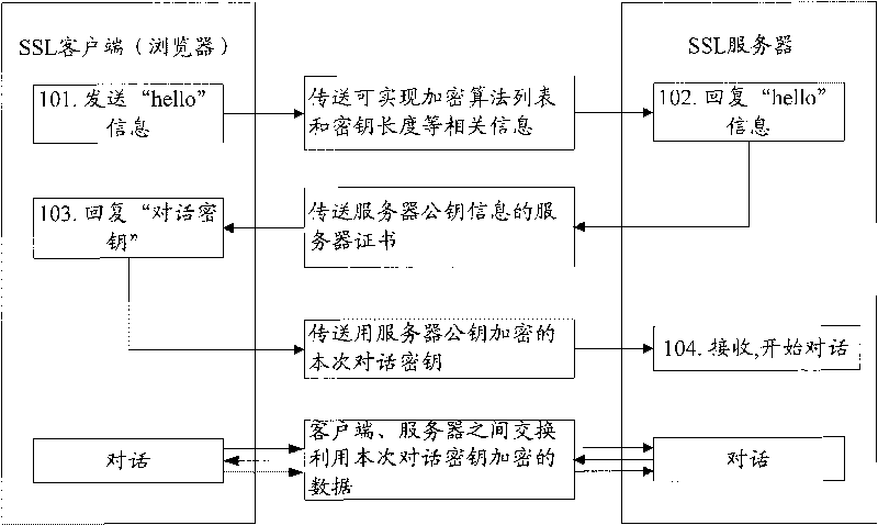 Method and device for detecting SSL enciphered data safety