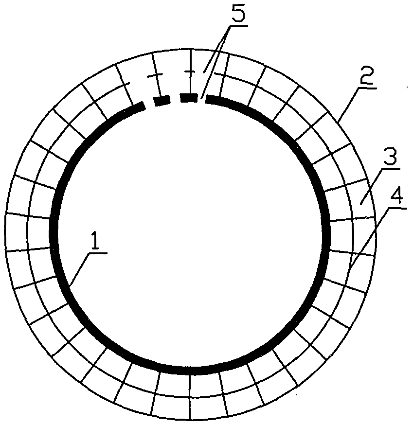 Sand-free precipitation well and construction method thereof