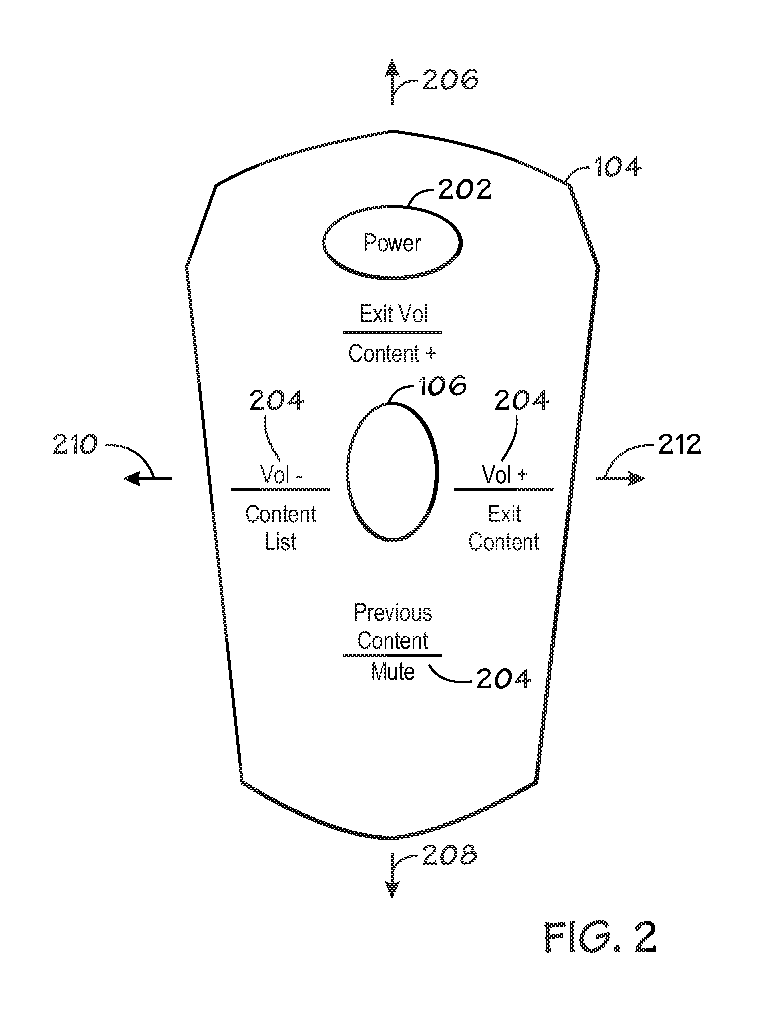 System and method for operation of a television with a remote control