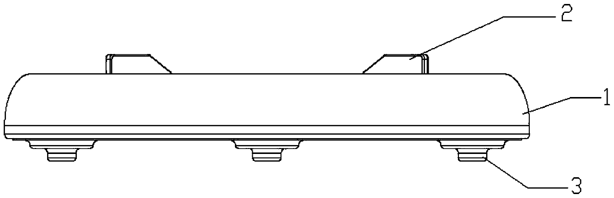 Pan stand and manufacture method thereof